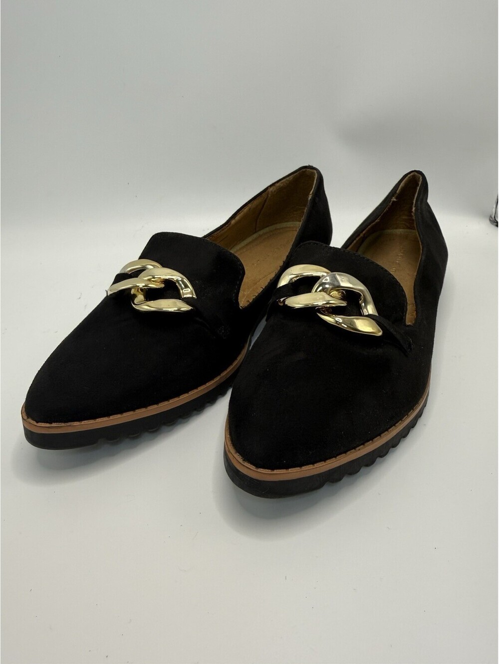 Adrienne Vittadini Lari Loafer Women’s Black Sz 9M